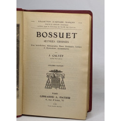 Bossuet oeuvres choisies