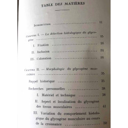 Le problème histochimique et histophysiologique du glycogène...