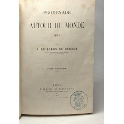 Promenade autour du monde 1871 - TOME PREMIER
