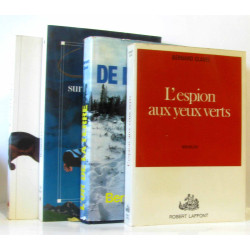 Lot de 4 romans: l'espion aux yeux verts + Le carcajou + Meurtres...