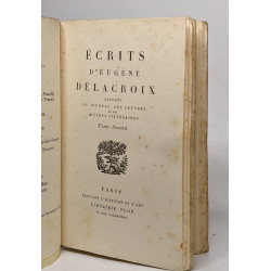 Écrits d'Eugène Delacroix - tomes premier et second