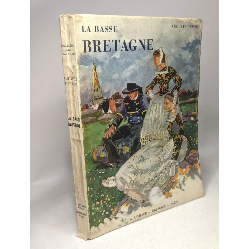 La Basse-Bretagne - 313 héliogravures couverture de M. Méheut