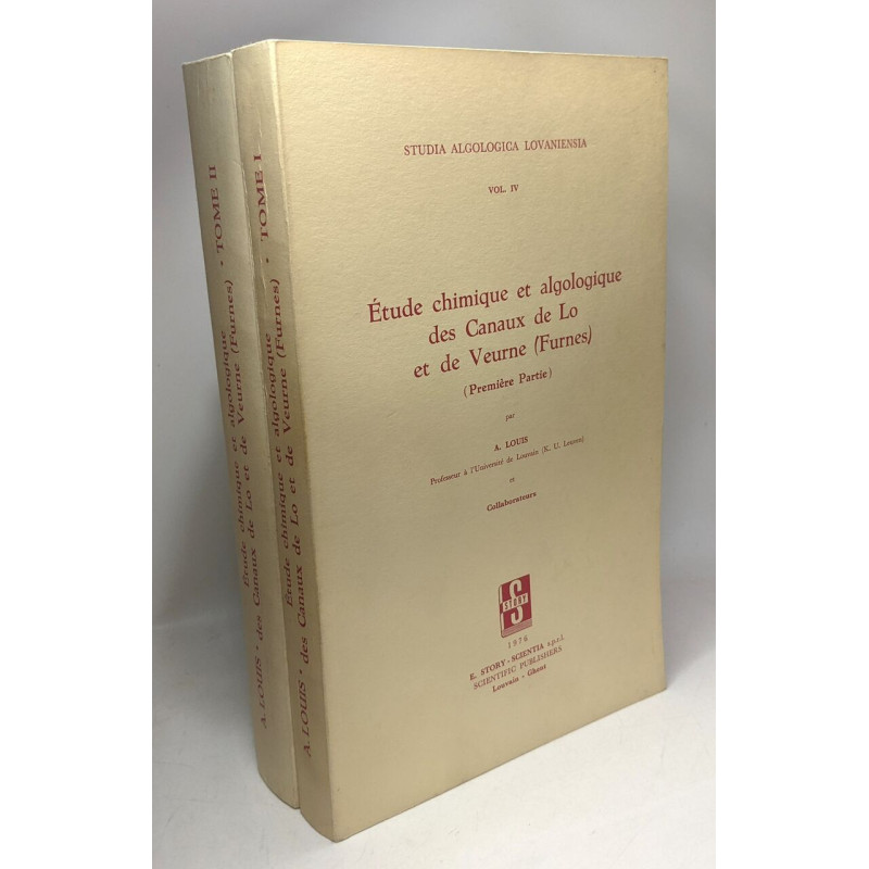 Étude chimique et algologique des Canaux de Lo et de Veurne...