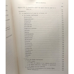Étude chimique et algologique des Canaux de Lo et de Veurne...