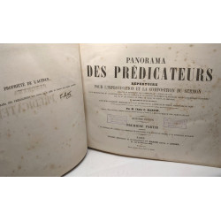 Panorama des prédicateur ou répertoire pour l'improvisation et la...