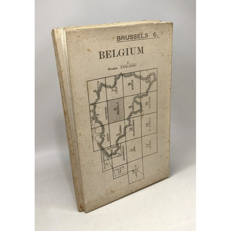 Belgium - Scale 1/100.000 / Brussels 6