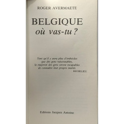 Belgique où vas-tu
