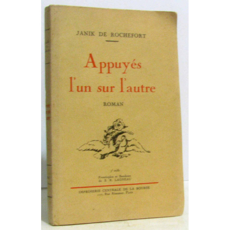 Appuyés l'un sur l'autre (hommage de l'auteur)