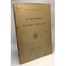 Les caractéristiques du front belge