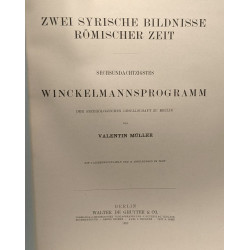 Zwei Syrische bildnisse römischer zeit - sechsundachtzigstes...