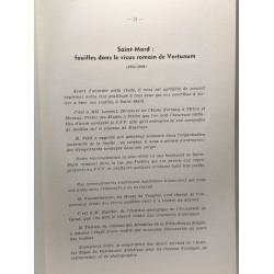 Saint-Mard: fouilles dans le vicus romain de Vertunum (1961-1969)...