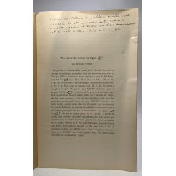 Une nouvelle valeur du signe (signe cunéiforme: voir photographie...