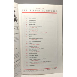 The wilson quarterly - Summer 1987