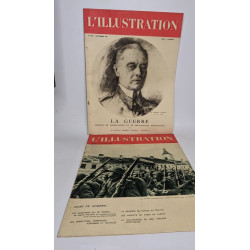 Lot de 39 numéros de l'hebdomadaire "L'illustration": années...