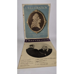 Lot de 39 numéros de l'hebdomadaire "L'illustration": années...