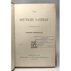 Der deutsche satzbau