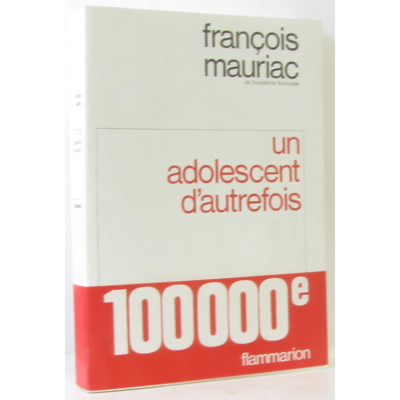 Un adolescent d'autrefois