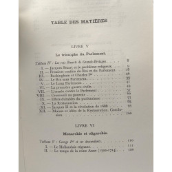 Histoire d'Angleterre - TOME UN et DEUX - nouvelle édition mise à jour