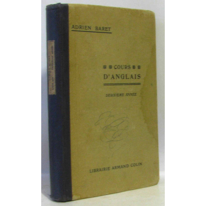 Cours d'anglais deuxième année - La deuxième année d'anglais à...