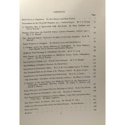 Oxoniensia - a journal dealing with the archeaeology history and...