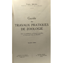 Guide des travaux pratiques de zoologie - faits en candidature en...