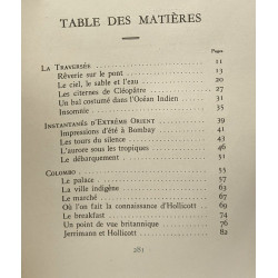 La féerie cinghalaise