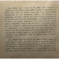 Calvin - les temps et les destins