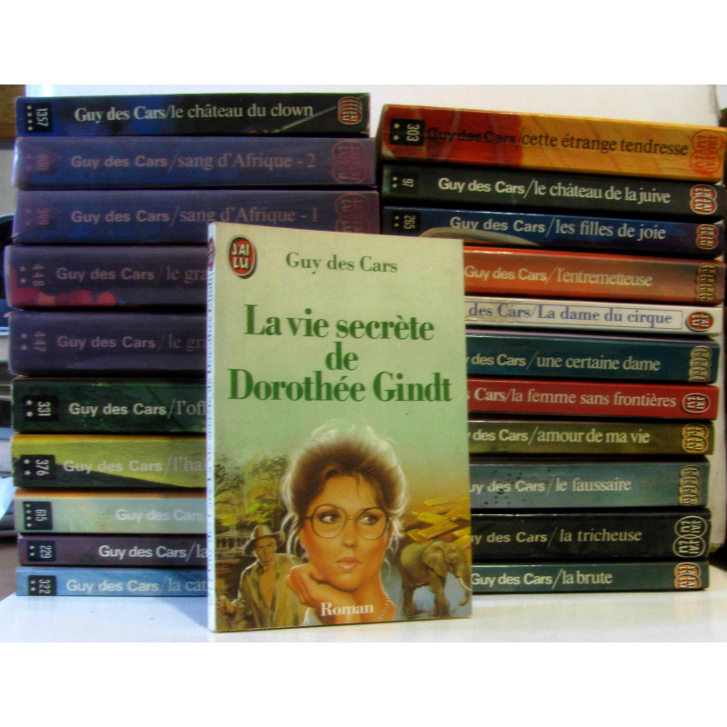 Lot de 22 livres dont Le château du clown, La vie secrète de...