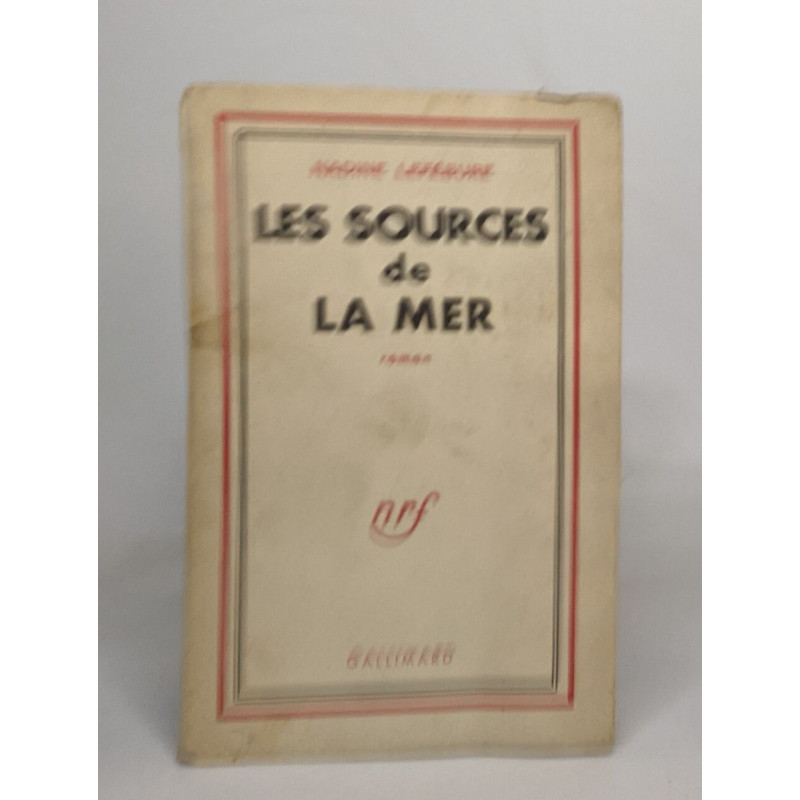 Les sources de la mer
