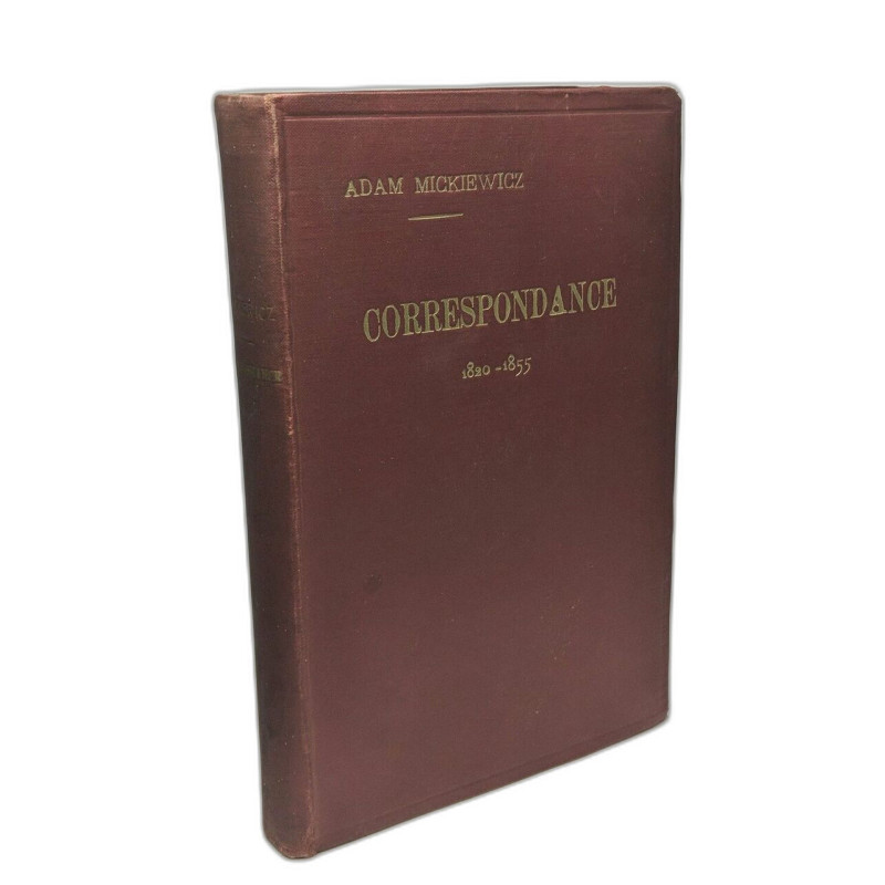 Correspondance 1820-1855