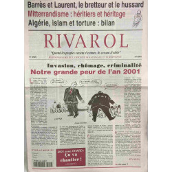 Rivarol hebdomadaire de l'opposition nationale et européenne ---...