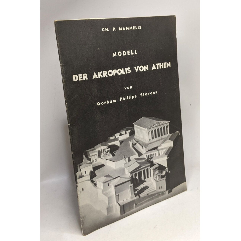 Modell Der akropolis von Athen