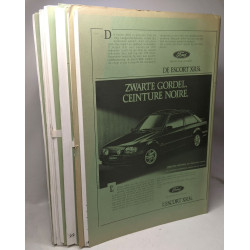 Le diable noir de zwarte duivel périodique 6 numéros: année 1987:...