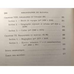 Bibliographie du Katanga III 1925-1949 / Publications du comité...