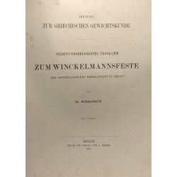 Siebenunddreissigstes programm zum winckelmannsfeste der...