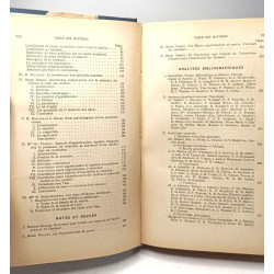 L'Année Psychologique Vingt et unième année (1914-1919)