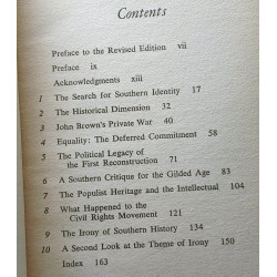 The burden of southern history