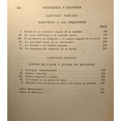 Sociologia y filosofia