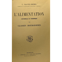 L'alimentation rationnelle et économique des classes bourgeoises
