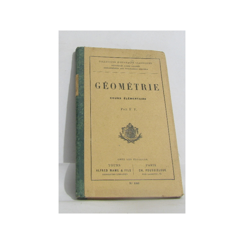 Géométrie cours élémentaire