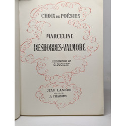 Choix de poésies - illustrations de G.Ducultit
