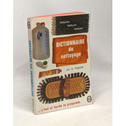 Dictionnaire du nettoyage