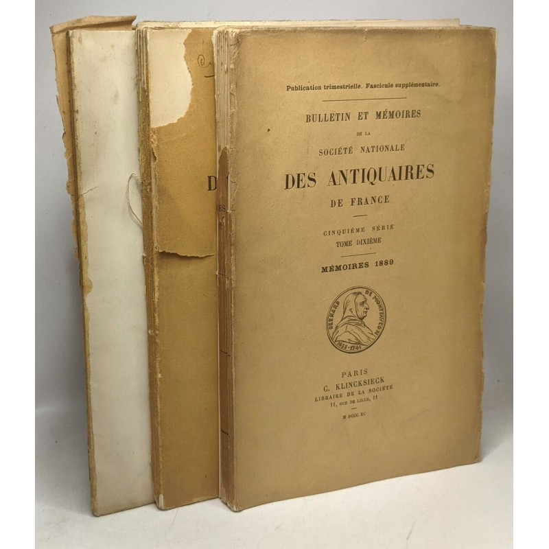 Bulletin de la société nationale des antiquaires de France - 3...