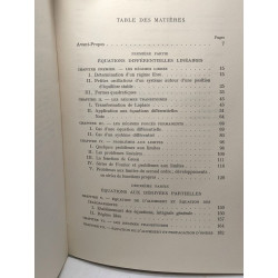 Les équations différentielles de la technique - cours de...