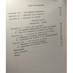 Les équations différentielles de la technique - cours de...