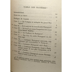Pantagruel - édition critique sur le texte original / textes...