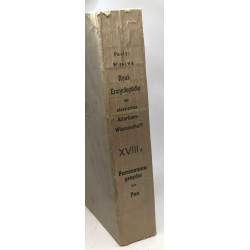 Paulys real-encyclopädie der classischen altertumswissenschaft -...