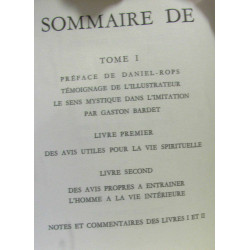 Imitation de Jésus-christ préface de Daniel-Rops traduction...