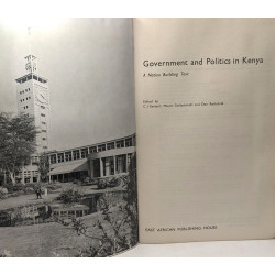 Government and Politics in Kenya - a Nation Building Text