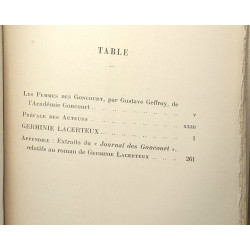 Germinie Lacerteux - Préface de Gustave Geffroy